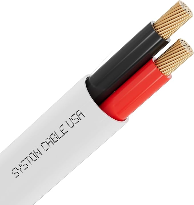 SYSTON 18/2 Fire Security Burglar Station Sound Alarm Control Cable Wire by SystonCableTechnology