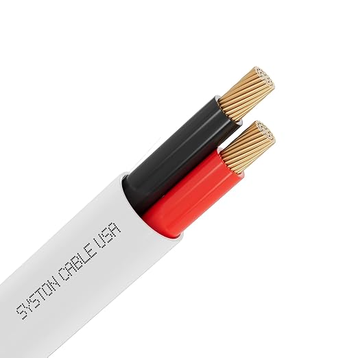 Syston 16/2 Fire Alarm Security Cable, Stranded Copper, Plenum-Rated CL3P by SystonCableTechnology