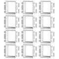 2-Gang Nonmetallic Outlet Box Extender, ETL Listed, 12 Pack | ETL Listed by AIRTAK