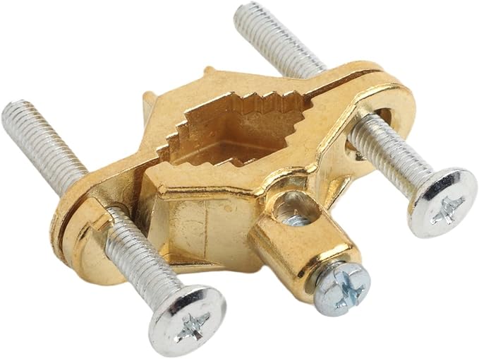 Copper Alloy Ground Clamp Set for Bonding to Water Pipe & Steel Conduit - Image 6