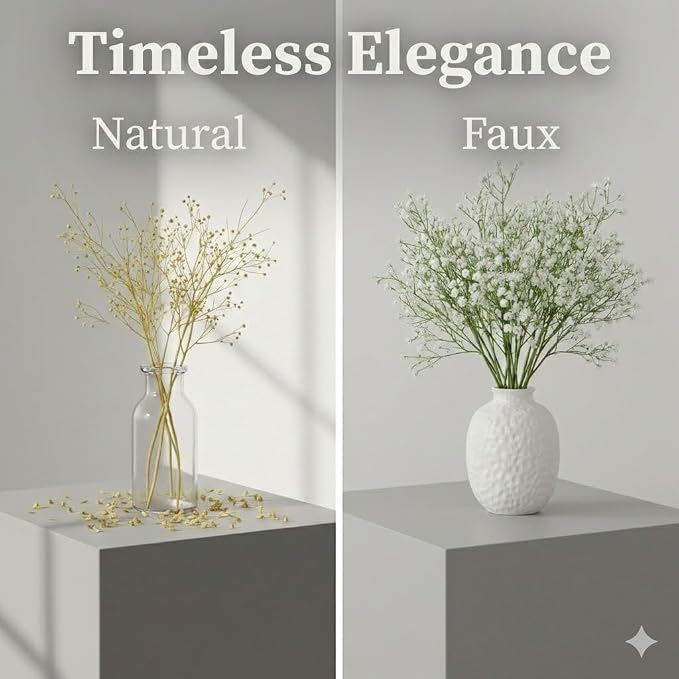 Sukh 10 Babys Breath Artificial Flowers - Image 3
