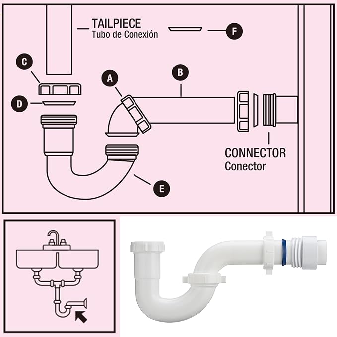 Yariwiz White P Trap 1 1/2 Inch - Image 7