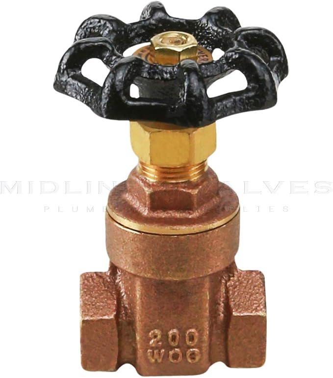 1-1/2 inch Brass Gate Valve - Image 4