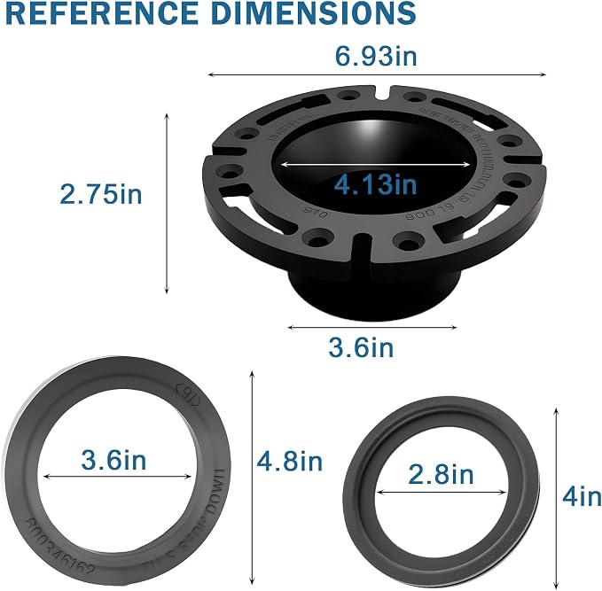 3" RV Toilet Flange & Seal Kit for Dometic 300 310 320 - Image 7