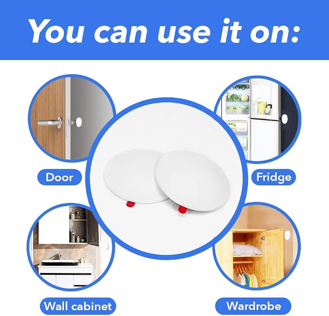 Door Knob Wall Shield, Rubber Wall Protector Plate, Door Handle Bumper - Image 3