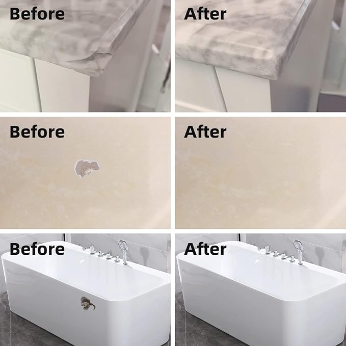 Tile and Granite Repair Kit for Marble Porcelain and Quartz Countertops | - Image 4