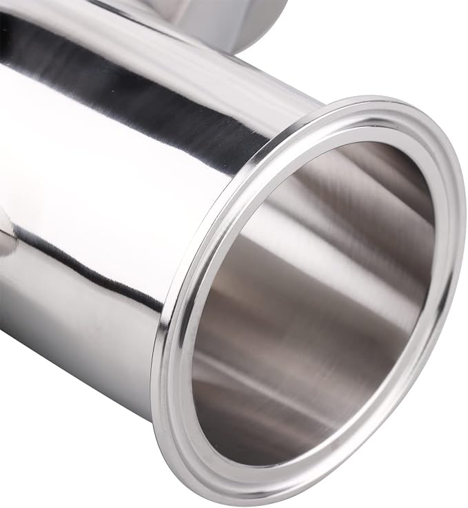DERNORD Tri Clamp Wye Clamp End True Y Type Cross Tee Tube Stainless Steel 304 - Image 5