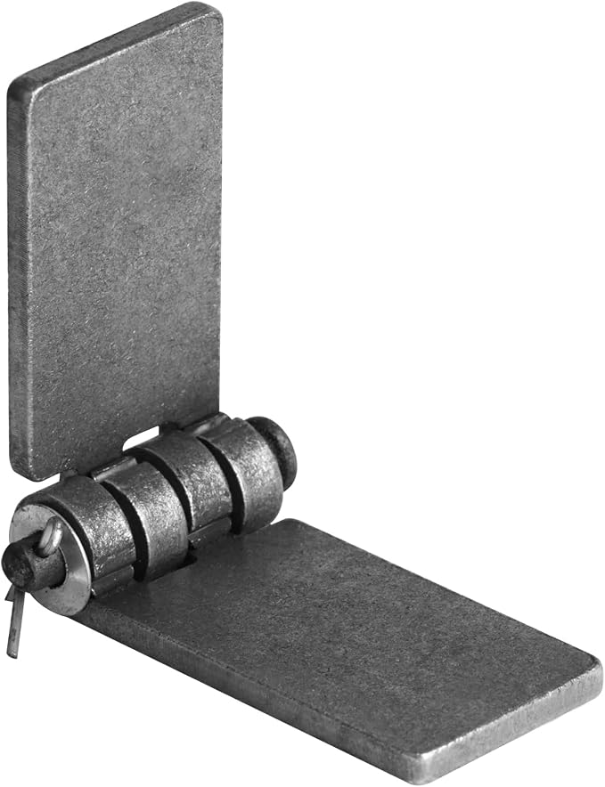 4 Pack Weld-On Butt Hinge, Heavy Duty Weldable Trailer Gate Hinges | 7-1/2" x - Image 3