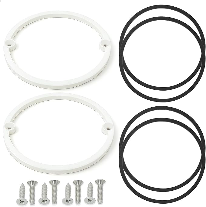 4-3/8" Shower Drain Height Extension Kit, Shower Drain Extension Raise Low by Unknown