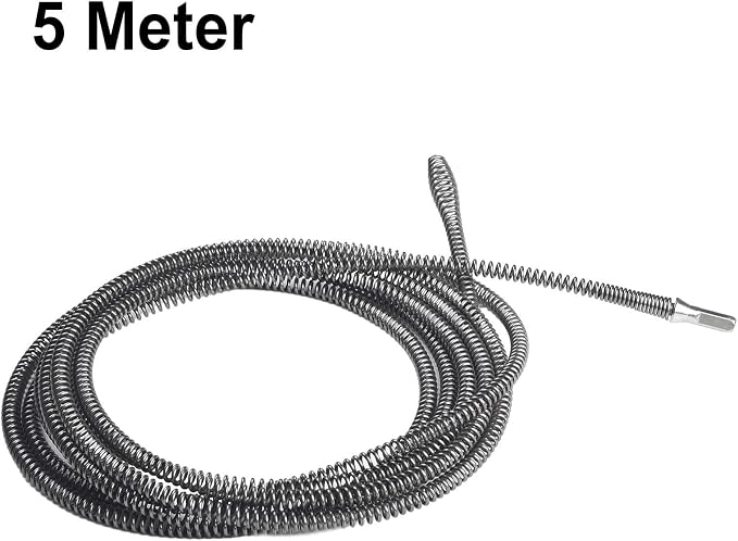 Electric Drill Drain Dredging Tool 5M Spring Pipe Cleaner - Image 6