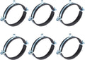 uxcell 6 Pcs Split Ring Pipe Hanger, 125mm/4.9inch Adjustable Pipe Bracket by uxcell