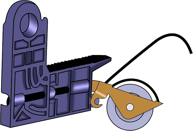 2-Pack Sliding Screen Door Rollers - Image 3