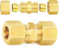 ChillWaves Brass Compression Tube Fitting, 3/4" OD x 3/4" OD Compression Union by VisittheCHILLWAVES