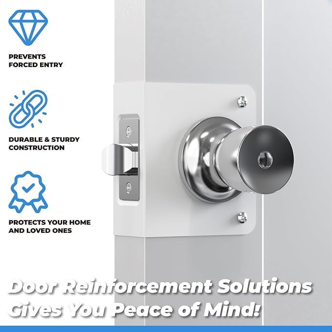 White U 9553 Stainless Steel Lock and Door Reinforcement Plate - Image 6