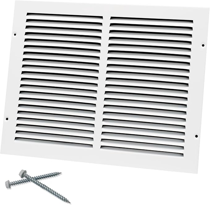 Howeall 14"W x 10"H Steel Return Air Grille, Air Return Vent Cover by Howeall