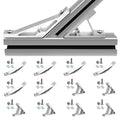 12 pcs Silver 2020 45/135 Degree Corner Bracket Connector 2020 Extrusion by SeekLiny