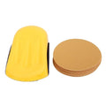 16Pcs Hook Backing Plate Sand Pad, Hand Sanding Blocks by Unknown