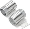 2pcs Thickened Nipple Cast Pipe 3/4" MNPT x 3/4" FNPT by TAISHER