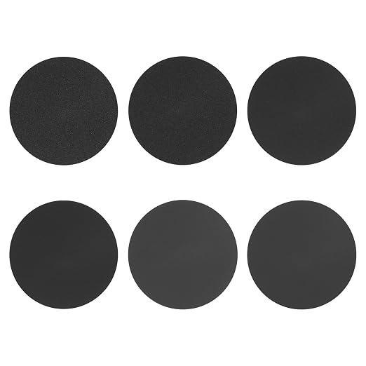 HARFINGTON 30Pcs 7Inch Sanding Disc Hook & Loop Black Silicon Carbide | by HARFINGTON