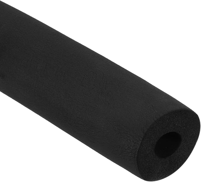 PATIKIL Pipe Insulation Foam Tube 3/4" ID x 6.6Ft x 0.51" Black | Pipe Cover by PATIKIL