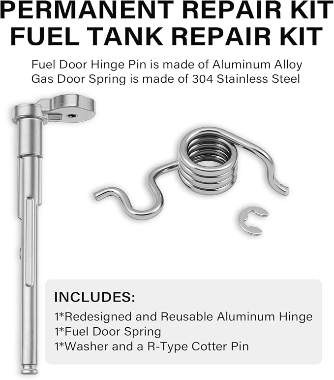 Permanent Fuel Tank Repair Kit, Fuel Door Hinge Pin - Image 5