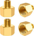 SDTC Tech Brass Pipe Fitting 1/4 NPT Thread Male to 1/2 NPT Thread Female | by SDTCTech