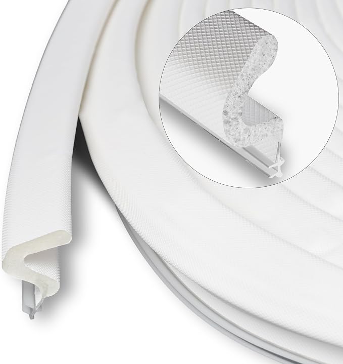 Storystore 59 FT Foam Kerf Weather Stripping Door Seal, Draft blocking by Storystore