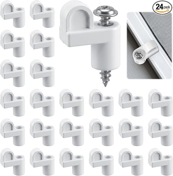 24Pack 3/8in Nylon Window Screen Clip by Unknown