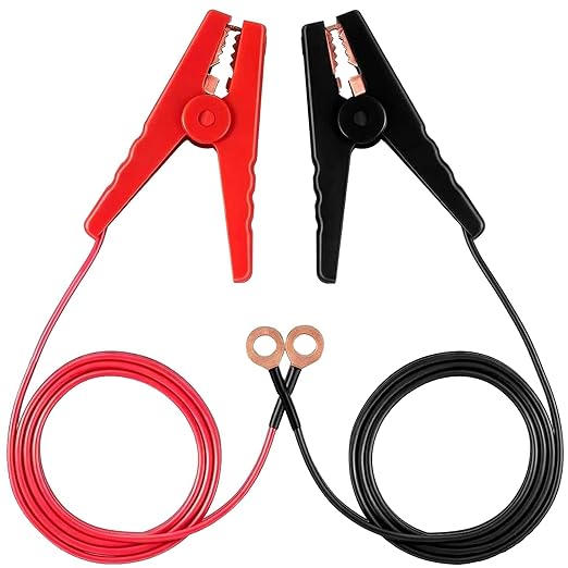 3.3FT Electric Fence Wire Connectors Jumper Leads Cable by Unknown