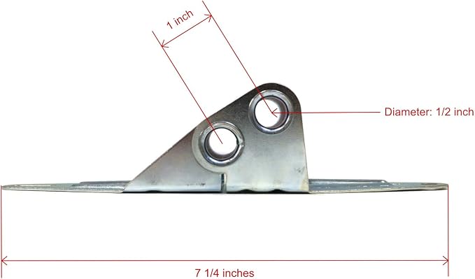 Garage Door Parts 18 GA Narrow Body Hinges - Image 2