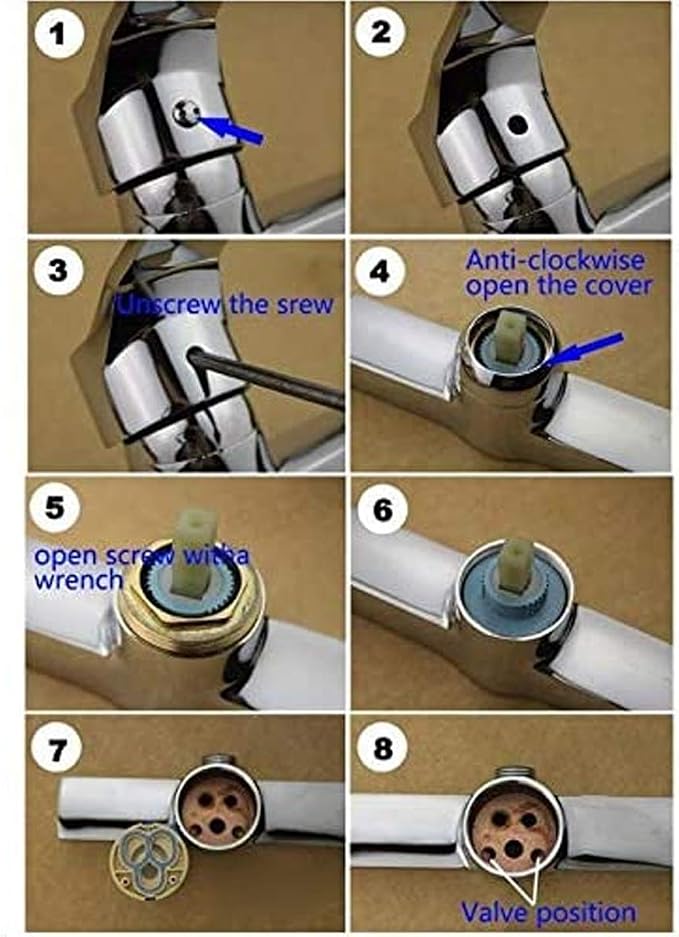 Faucet Valve Replacement Faucet Cartridge Ceramic Disc Cartridge - Image 5
