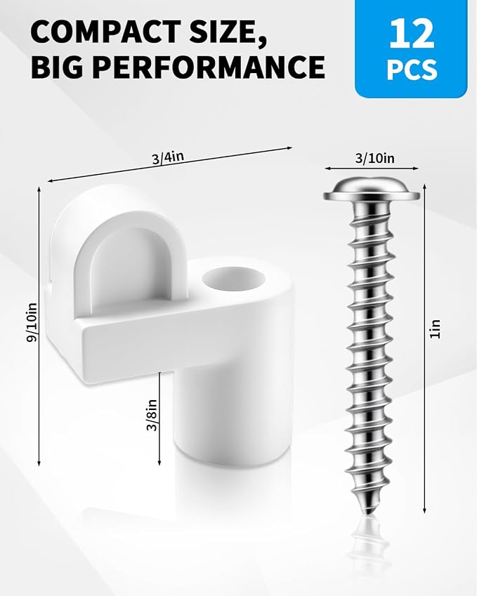 3/8 in Nylon Window Screen Clip - Image 2