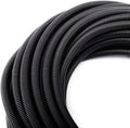 ZhiYo 50FT 3/8" Wire Loom Split Tubing Auto Wire Conduit | Flexible Cover by ZhiYo