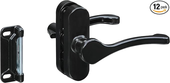National Hardware N262-204 V1320 Lever Latches in Black by NationalHardware