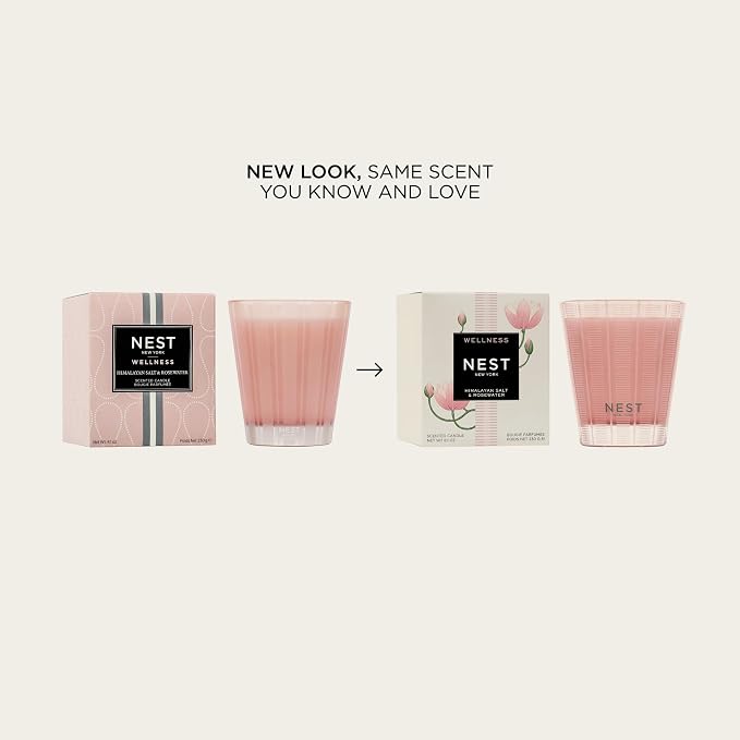 NEST New York Scented Classic Candle, Himalayan Salt & Rosewater - Image 2