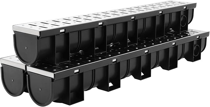 FAHKNS Trench Drain System, HDPE Channel Drainage by FAHKNS