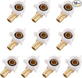 EFIELD Pex Crimp 3/4" Pex X 3/4" Female NPT Swivel Elbow Adapter Brass Fittings by EFIELDPEXTUBING