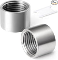 2PCS 304 Stainless Steel Cast Pipe Fitting by TAISHER