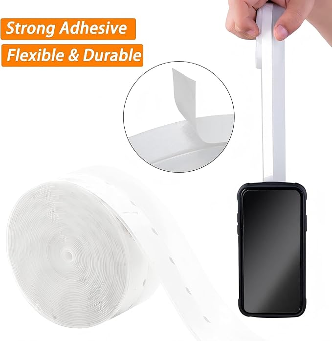 39.37 Ft Weather Stripping Door Seal Strip Tape, Silicone Door Draft Stopper - Image 3