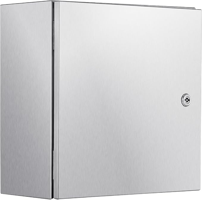 Steel Electrical Box 12" x 12" x 8" Electrical Enclosure Box 304 Stainless - Image 9
