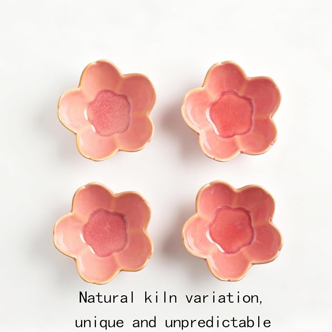 Flower Ceramic Jewelry Dish, Floral Ring Holder Tray | Petite bowl keeps rings - Image 7