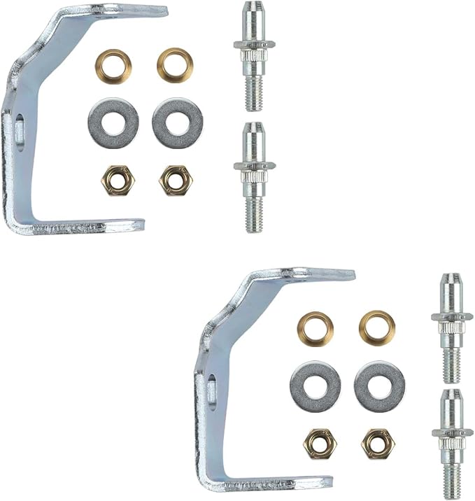 38456 Front LH Driver Side Door Hinge Pin and Bushing Kit by Fitede