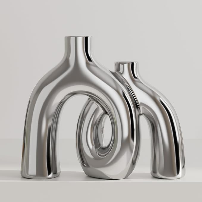 Hug Donut Decorative Vase Set by Jonronboci