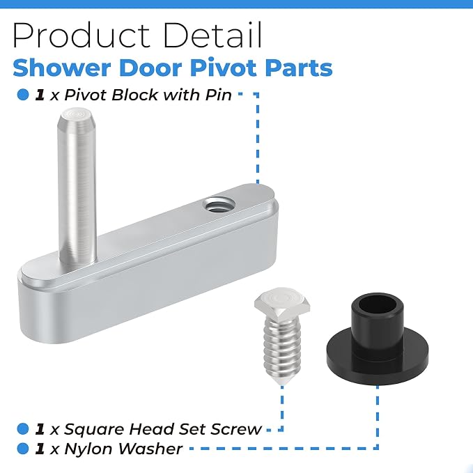 PalpitateC Shower Door Pivot Block - Image 4