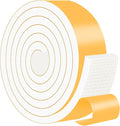 Weather Stripping Door Seal, High Density CR, 2 in x 3/8 in x 6.5Ft | Door by MIKONIYA