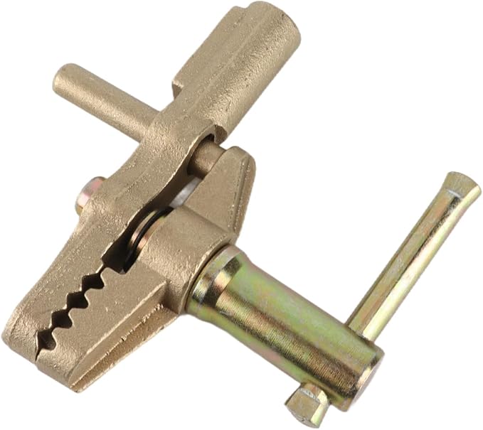Thincol 600A Heavy Duty Brass Ground Welding Clamp, Industrial G-Type Ground - Image 7