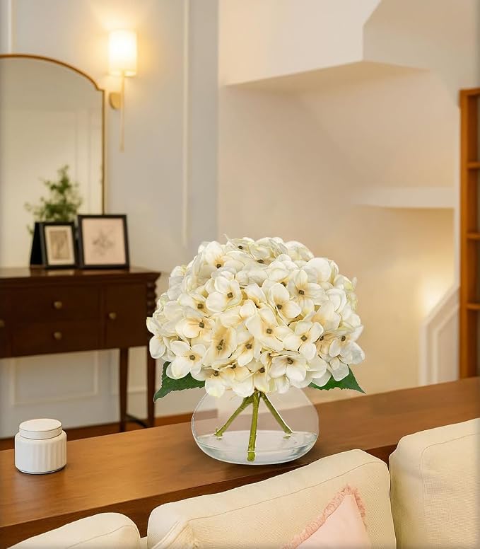 Hollyone Fall Hydrangea Artificial Flowers - Image 5
