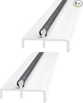 KC Hardware Sliding Door Double Track Replacement 72 Inch White Vinyl Modern by KCHardware