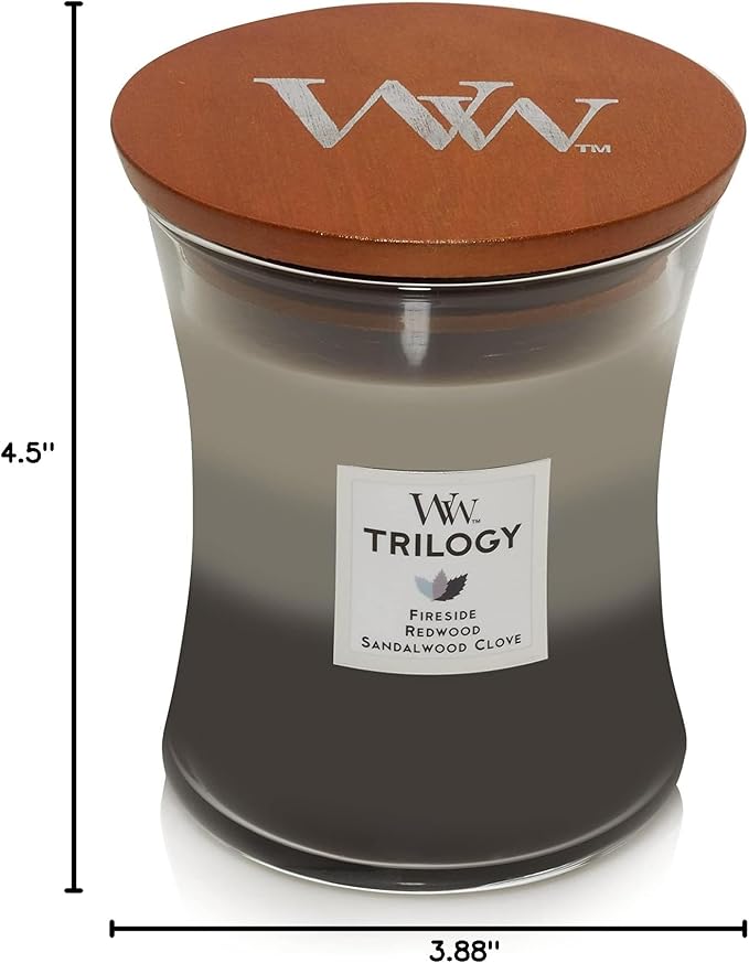 WoodWick Warm Woods Trilogy Holiday Candle Gifts - Image 9