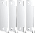 Zonon 4 Pcs Door Strike Plate Filler by Zonon